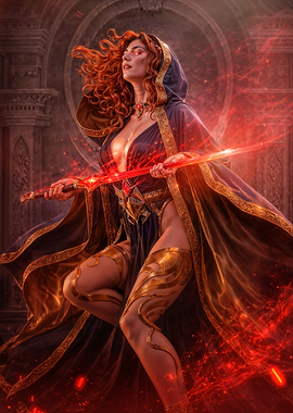 Crimson Sorceress