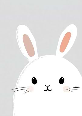 Cute Bunny Illustration