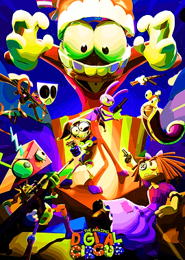 The Amazing Digital Circus Poster