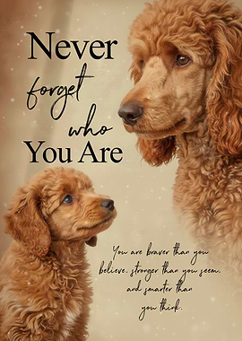 Poodle Inspirational Quote