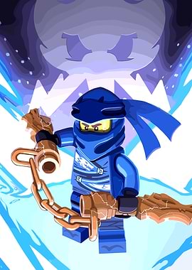 Ninjago character with chain weapon