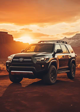 Toyota 4Runner Desert Sunset