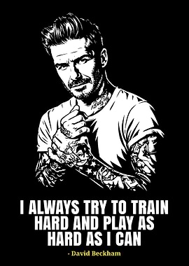 David Beckham Motivational Quote