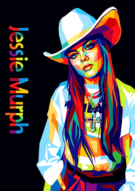 Jessie Murph Pop Art Portrait