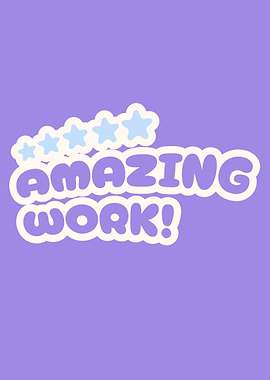 Amazing Work stars