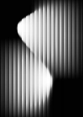 Abstract Light and Shadow Play