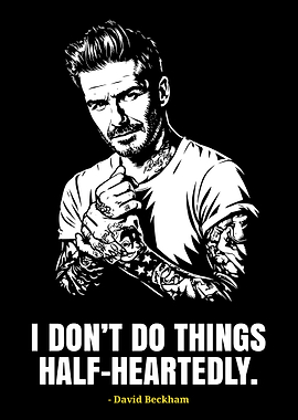 David Beckham Motivational Quote