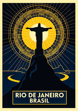 Art Deco Christ the Redeemer, Rio de Janeiro