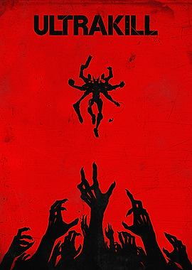 Ultrakill Game Poster