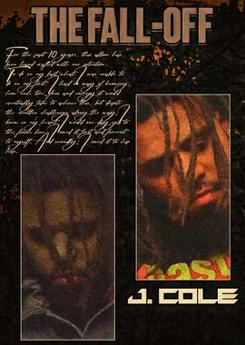 J. Cole The Fall-Off Album Art