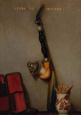 Still Life with Pipe and Matches