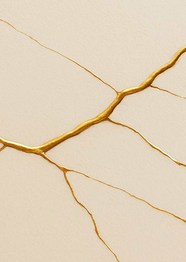 Kintsugi Gold Crack