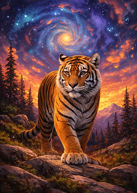 Tiger in a Cosmic Landscape