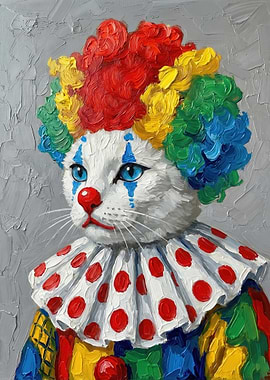The Purr-fessional Clown