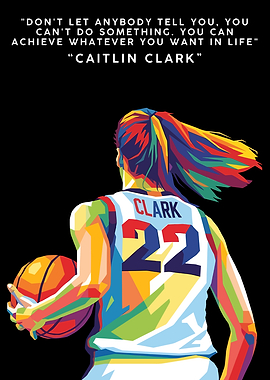 Caitlin Clark Pop Art quotes