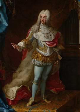 Portrait of a Royal Figure in Formal Attire