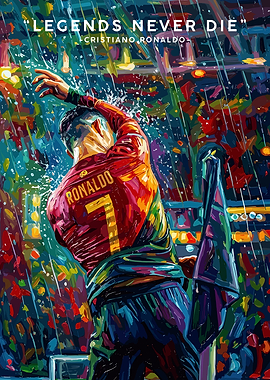 Cristiano Ronaldo 'Legends Never Die'