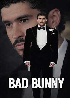 Bad Bunny in Tuxedo