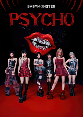 BABYMONSTER 'PSYCHO' Album Cover