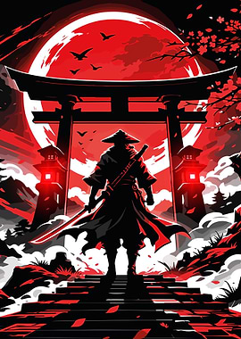 Samurai heading for battle