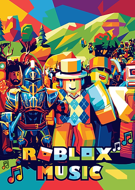 Roblox Music Pop Art