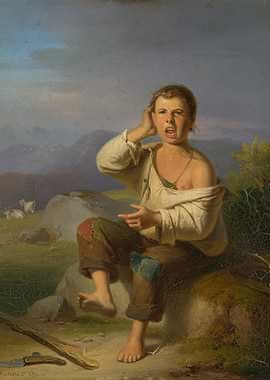Shepherd Boy Crying in the Mountains