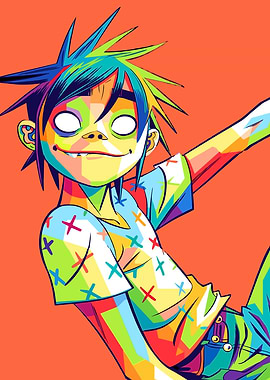 2-D Pop Art Portrait