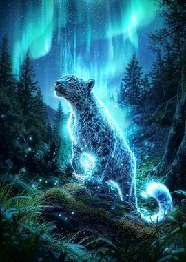 Aurora Snow Leopard