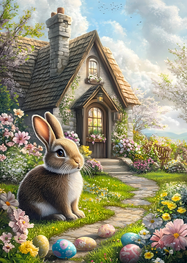 Adorable Easter Bunny