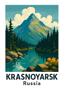 Krasnoyarak Russia Mountain Landscape