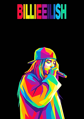 Billie Eilish Pop Art
