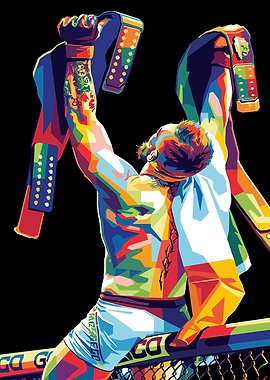 Conor McGregor Champion Celebration