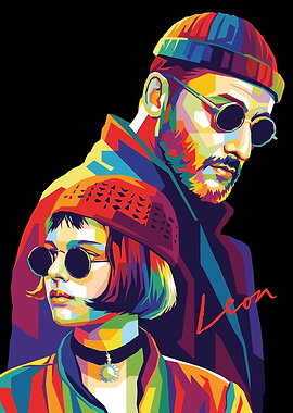 Leon and Mathilda Pop Art