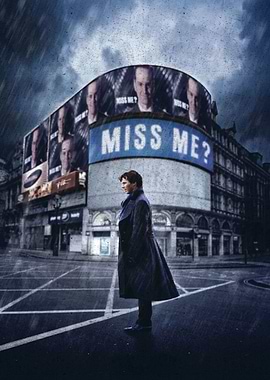 Sherlock Holmes in Piccadilly Circus