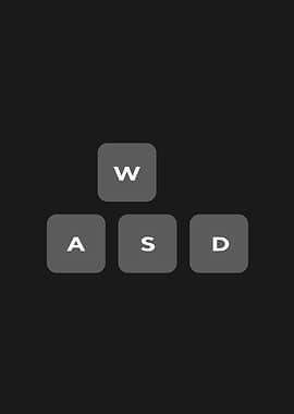 WASD Keyboard Keys