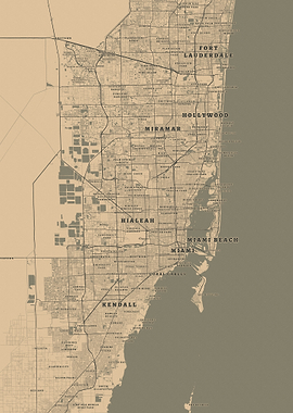 Miami Metropolitan Area, Florida