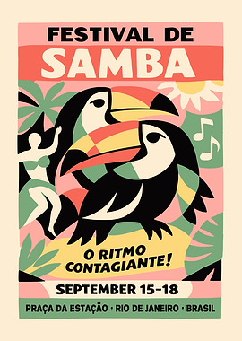 Festival de Samba Poster