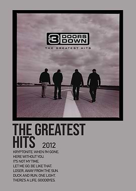 3 Doors Down Greatest Hits Album Cover