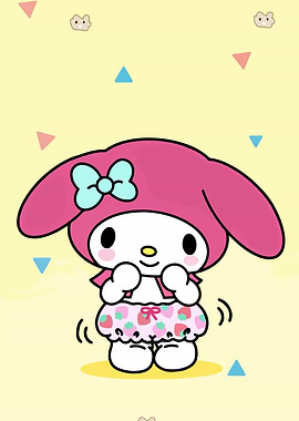 My Melody in Strawberry Outfit
