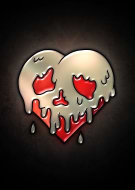 Melting Heart Illustration