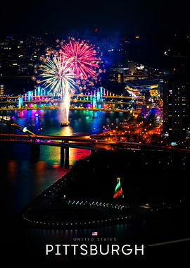 Pittsburgh Fireworks Display
