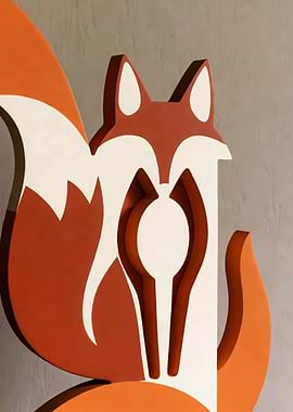 Fox Sculpture