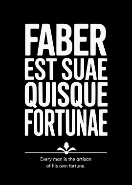 Latin Quote About Fortune