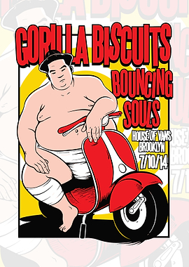 Gorilla Biscuits Bouncing Souls Sumo Scooter