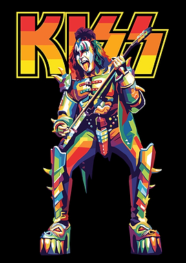 Gene Simmons Kiss Band wpap art