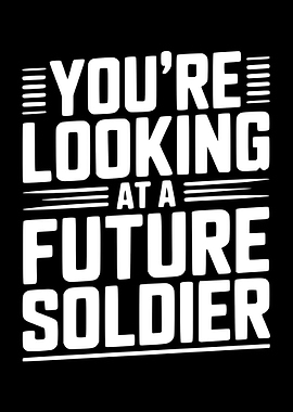 Future Soldier Text Art