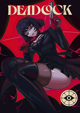 Deadlock Girl with Gun