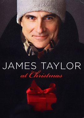 James Taylor at Christmas Album Cover