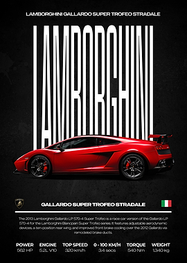Lamborghini Gallardo Super Trofeo Stradale