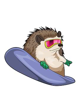Hedgehog Snowboard